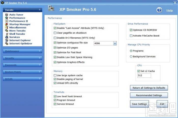 XP Smoker,XP系统优化,XP Smoker pro下载,XP Smoker pro官方下载
