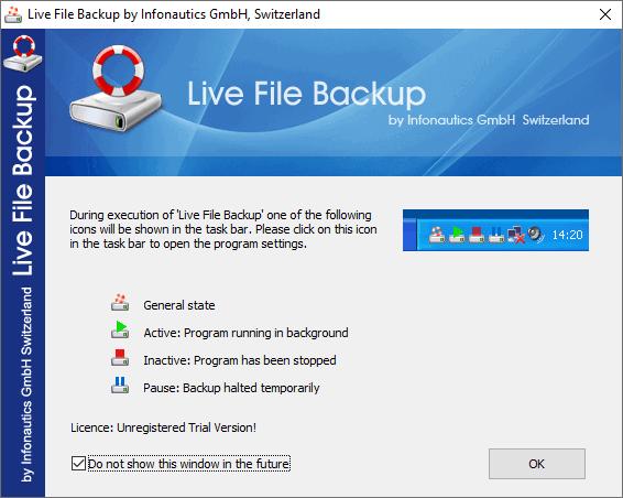 Live File Backup下载,文件备份,实时备份